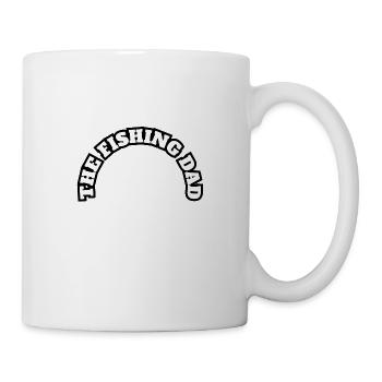 The Fishing Dad With Son White - Tasse - Weiß - Rechts