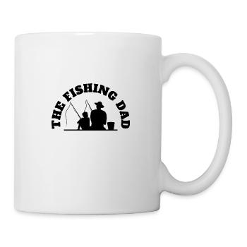 The Fishing Dad With Son Black - Mug - white - Right