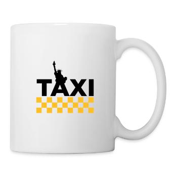 New York Taxi - Tasse - Weiß - Rechts