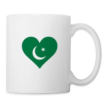 A heart for Pakistan - Mug - white - Right