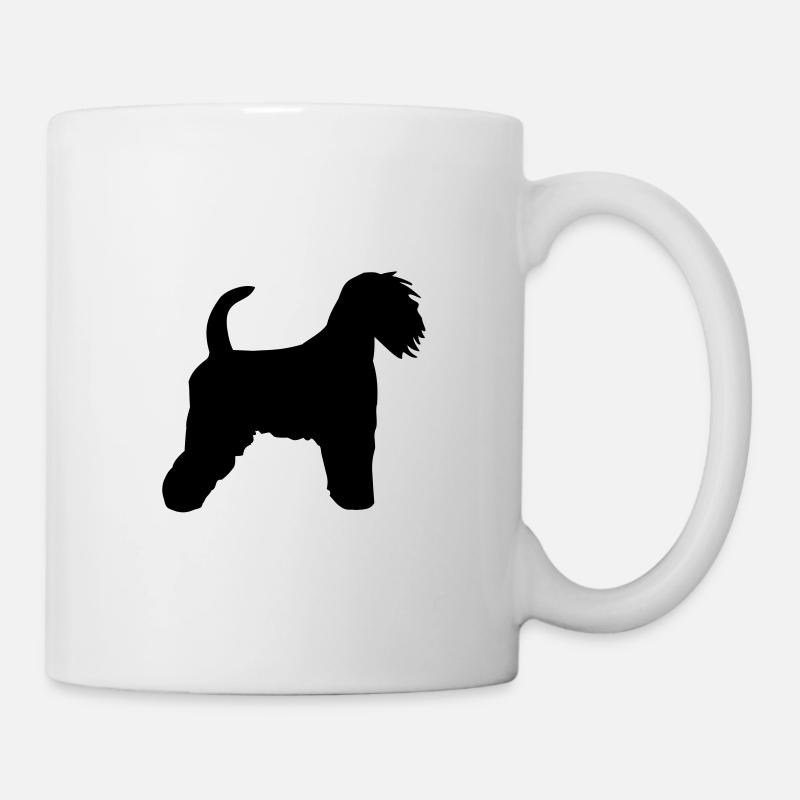 Irish Soft Coated Wheaten Terrier - Mug blanc - blanc