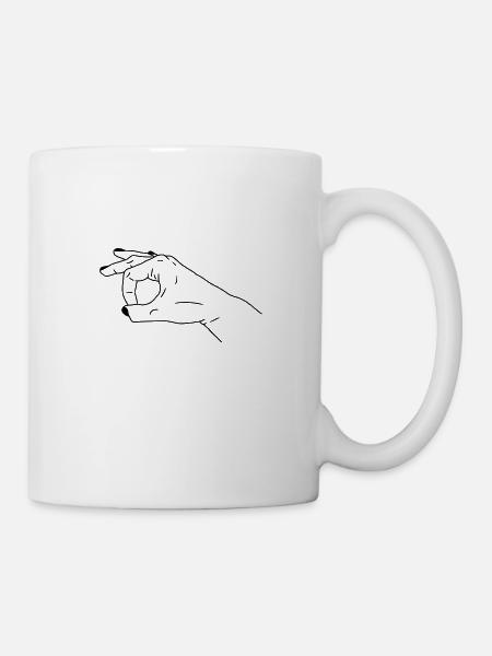 Jetez un coup d’œil - Mug blanc - blanc