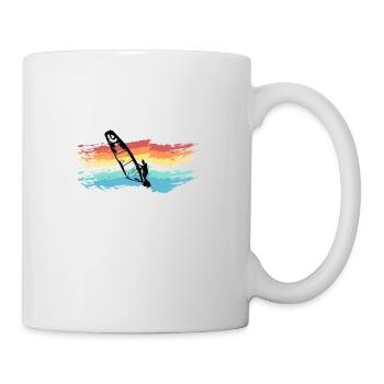 Windsurfing - Tasse - Weiß - Rechts