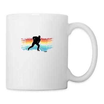 Eishockey - Tasse - Weiß - Rechts