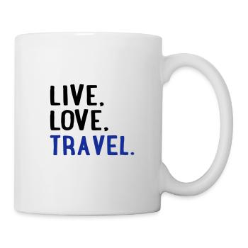Voyage - Mug blanc - blanc - Droite