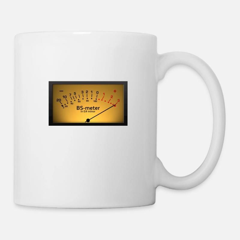 BS meter in E# minor - Mug blanc - blanc