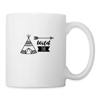 Wild One Gift Birthday Kids 1 Year - Mug - white - Right