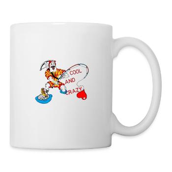 Angler, Wiltsch, Tiere, Natur, Wasser, Schweiz - Tasse - Weiß - Rechts