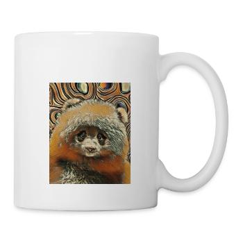 Cute and fluffy baby animals - Panda bear - Mug - white - Right