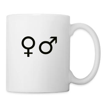 Idée cadeau homme femme genre LGBT LGBTQ - Mug blanc - blanc - Droite