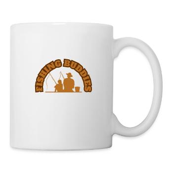 Fishing Buddies Father With Son Brown - Mug - white - Right
