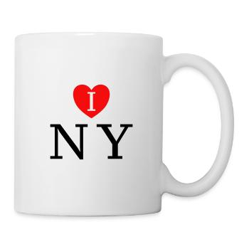 New York - Tasse - Weiß - Rechts