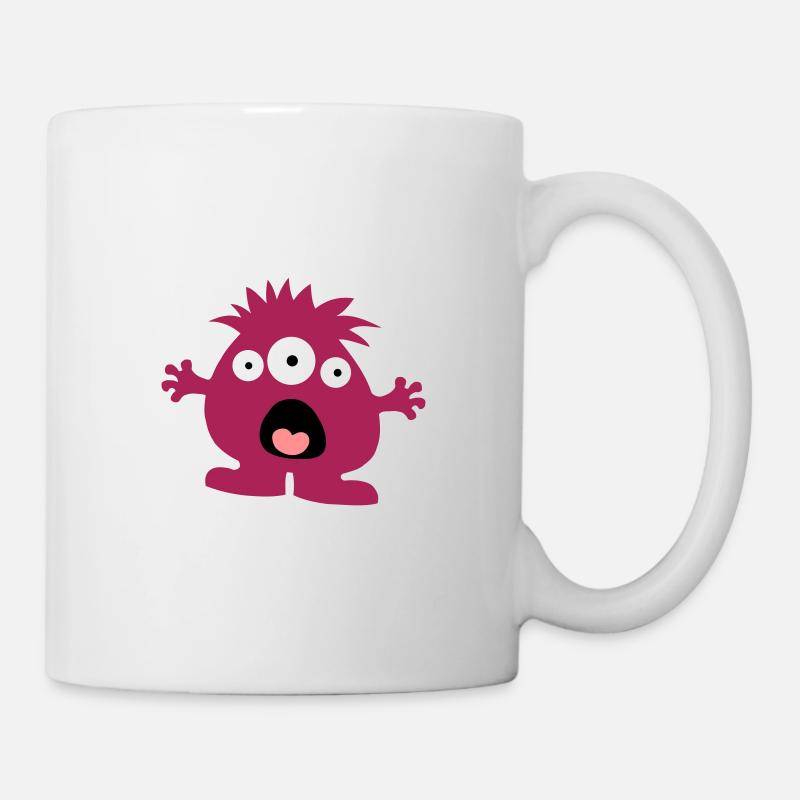 Monster - Tasse - Weiß