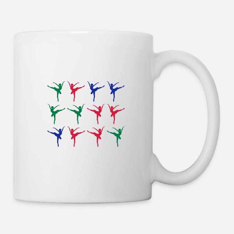 ballet dancing ballerina hobby - Mug - white