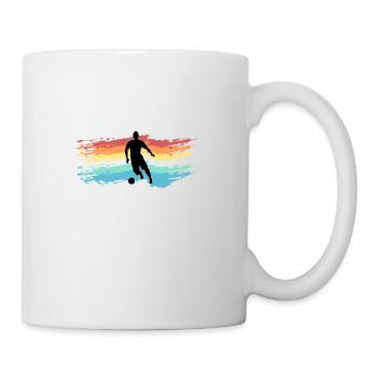 football - Mug blanc - blanc - Droite