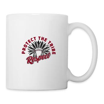 Protect the Tribe - Respect - Mug - white - Right