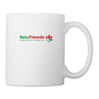 NaturFreunde Baden-Württemberg Logo - Tasse - Weiß - Rechts