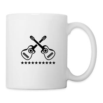 Guitar Guitar Music Sound Music - Mug - white - Right