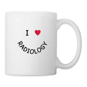 I love Radiology - Mug - white - Right