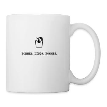 French fries Digga fries | French fries | French Fries - Mug - white - Right