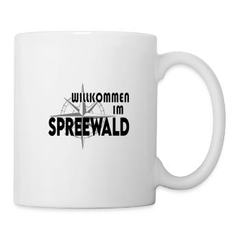 Reiseziele Urlaubsort Seen Spreewald - Tasse - Weiß - Rechts