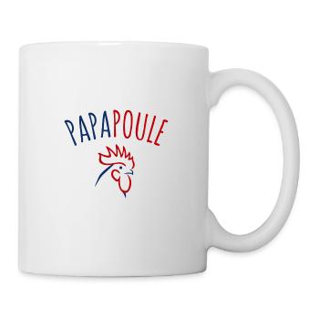 papapoule coq - Mug blanc - blanc - Droite