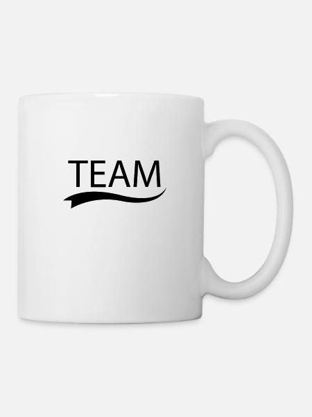 Team! Customizable design - Mug - white