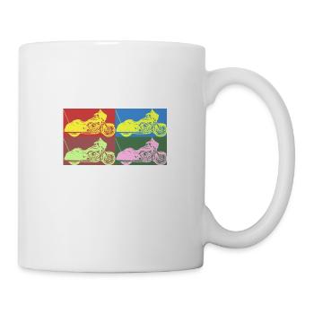 Motorcycle Biker - Mug - white - Right