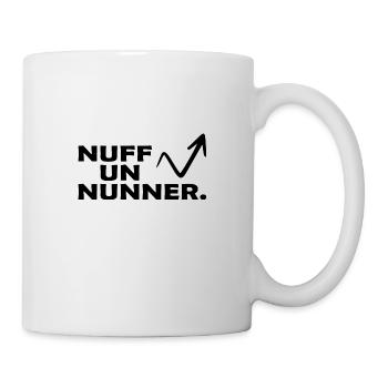 bergwandern alpin trailrun speedrun nuff un nunner - Tasse - Weiß - Rechts