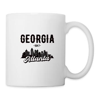 Atlanta Georgia State Gift - Mug - white - Right