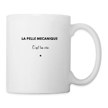 La pelle mécanique c’est la vie - Mug blanc - blanc - Droite