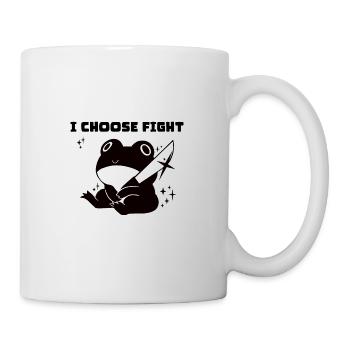 I choose fight - Mug - white - Right