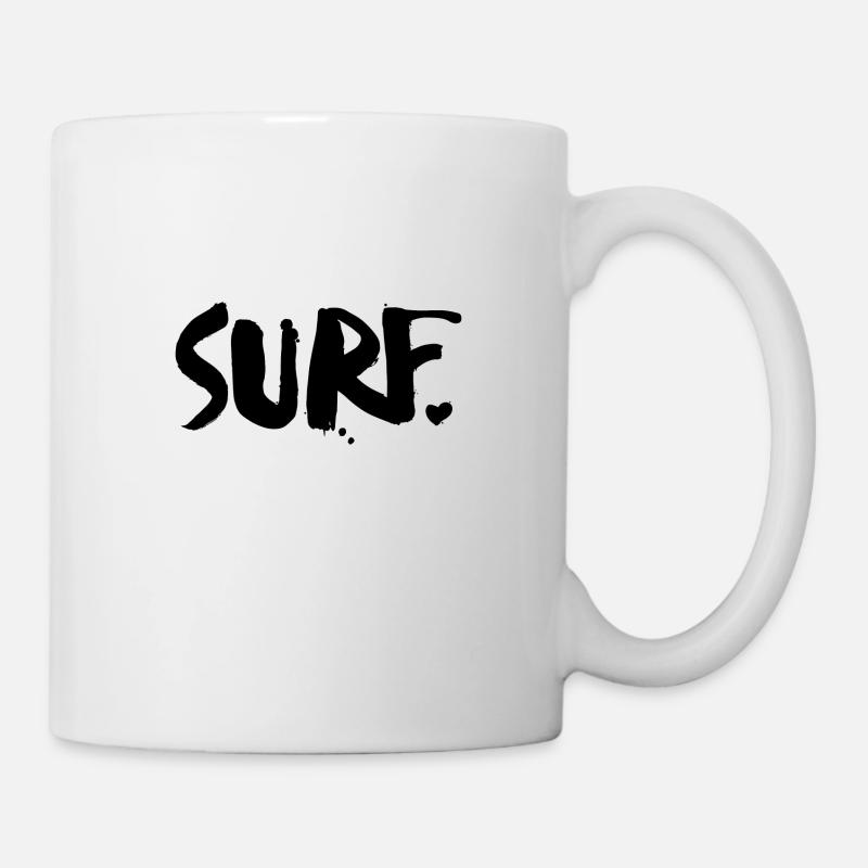 SURF - Tasse - Weiß