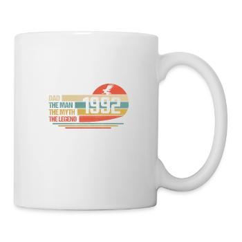 Meilleur Papa Du Monde Depuis 1992 Fête Des Pères - Mug blanc - blanc - Droite
