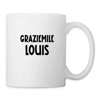 graziemile louis - Mug blanc - blanc - Droite