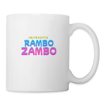 Aujourd’hui : Rambo Zambo (Chancelier 2025) - Mug blanc - blanc - Droite