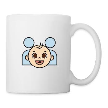 La première dent de bébé | Concentrez-vous sur la fierté des parents - Mug blanc - blanc - Droite
