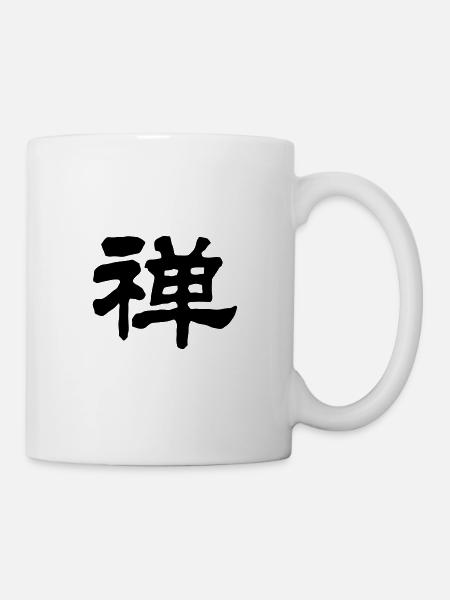 Chinese words: Zen - Mug - white