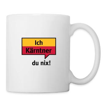 Je Carinthie - vous nix - Mug blanc - blanc - Droite