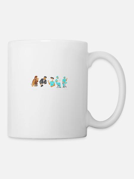 Evolution Of Anesthetist For Anesthesia Doctors - Mug - white