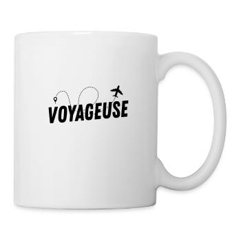 Reisender - Tasse - Weiß - Rechts