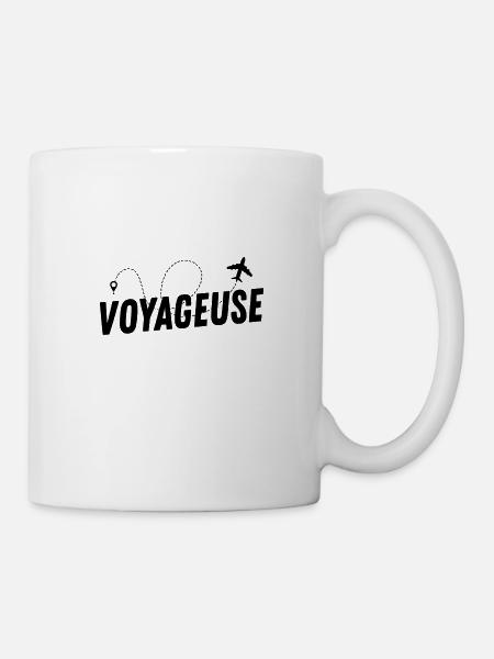 Reisender - Tasse - Weiß