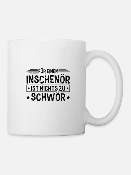 Ingenieur Spruch Lustig - Tasse - Weiß