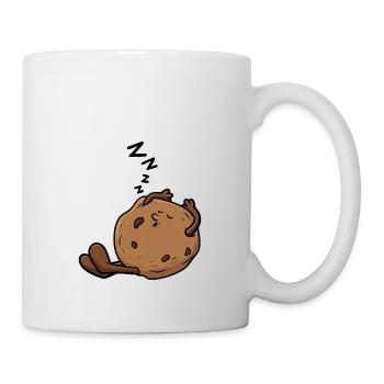 Cookie qui dort - Mug blanc - blanc - Droite