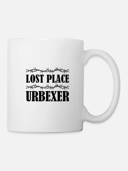 Lost Place Urbexer Urbex Geschenkidee - Tasse - Weiß