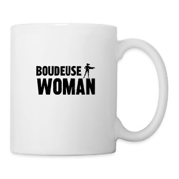 boudeuse woman - Mug blanc - blanc - Droite