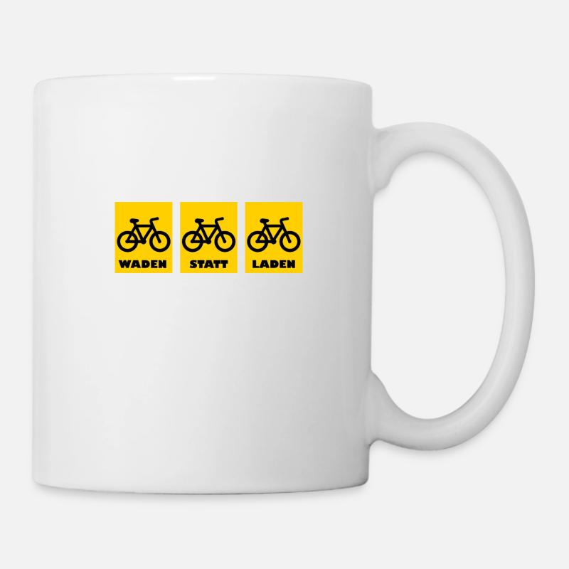 Waden statt laden - Tasse - Weiß
