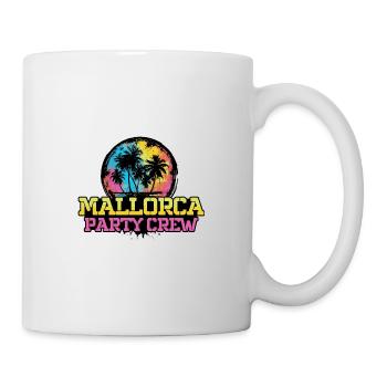 Mallorca Party Crew Team - Tasse - Weiß - Rechts