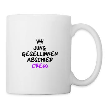 Enterrement de vie de jeune fille Crew Enterrement de vie de garçon - Mug blanc - blanc - Droite