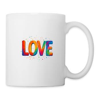 AMOUR - Mug blanc - blanc - Droite